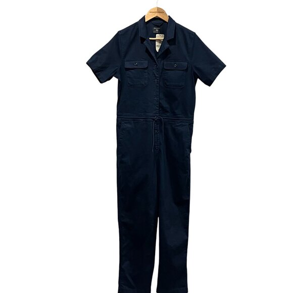 Dockers Women's Utility Jumpsuit, NWT, Navy M - Picture 1 of 10